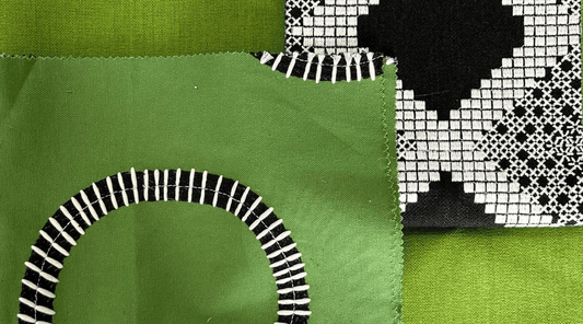 Create character using patterns, texture and colour