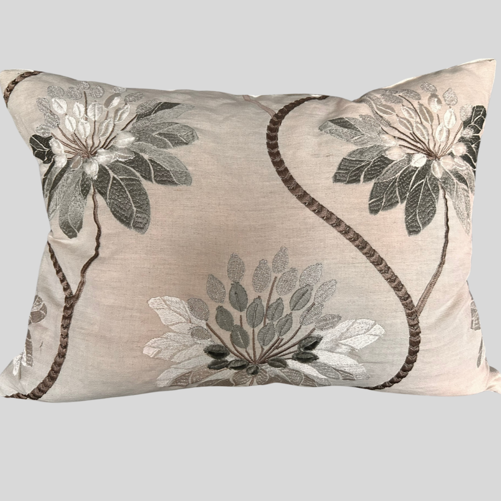 Eloise Dusty Blue Cushion - 50cm x 40cm