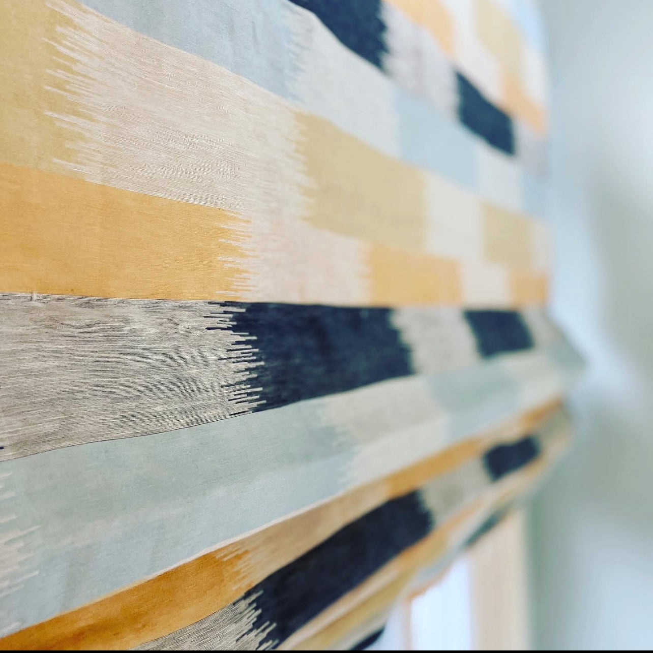 Ikat Fabric by Harlequin in Melon