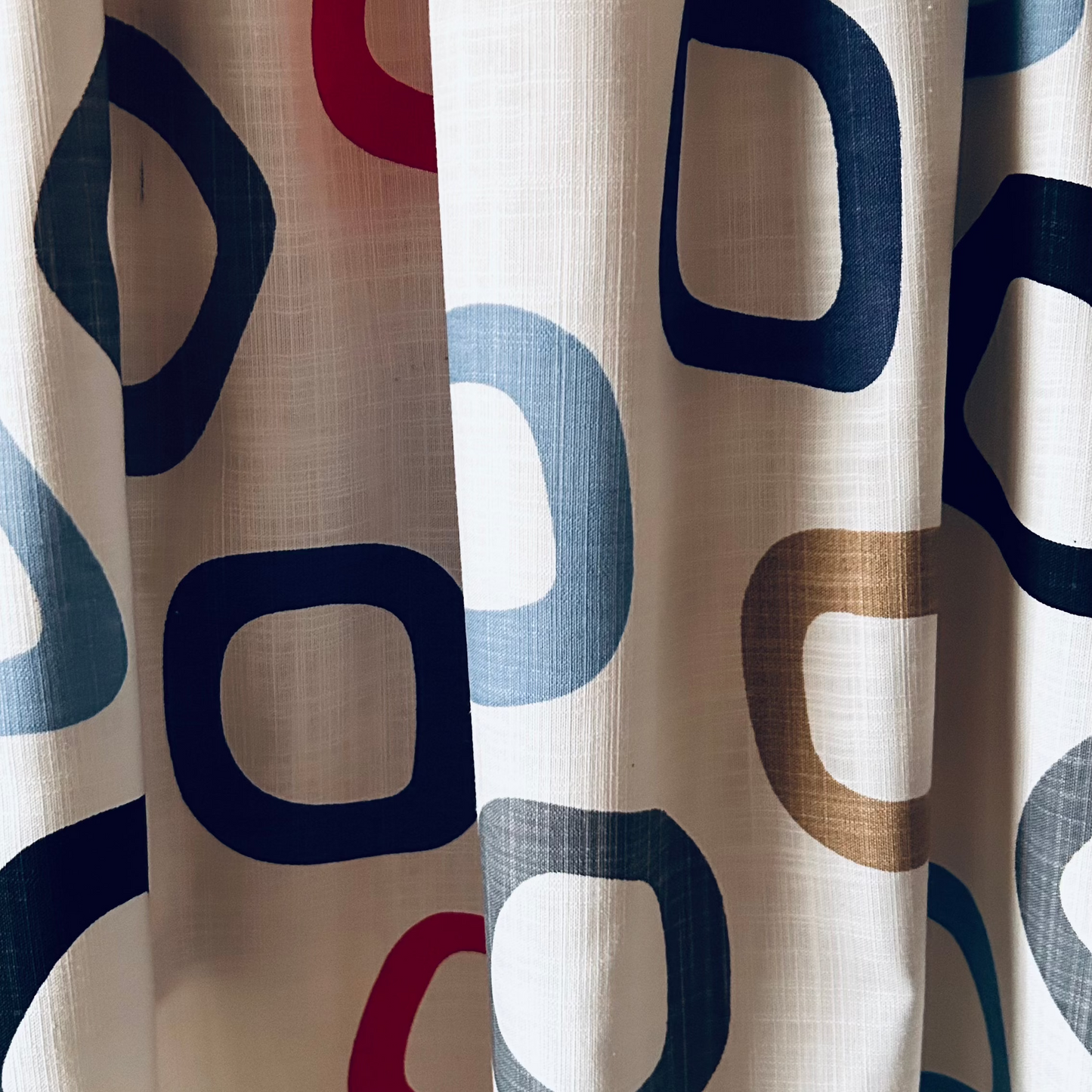 Tuba Fabric by James Dunlop in Admiral