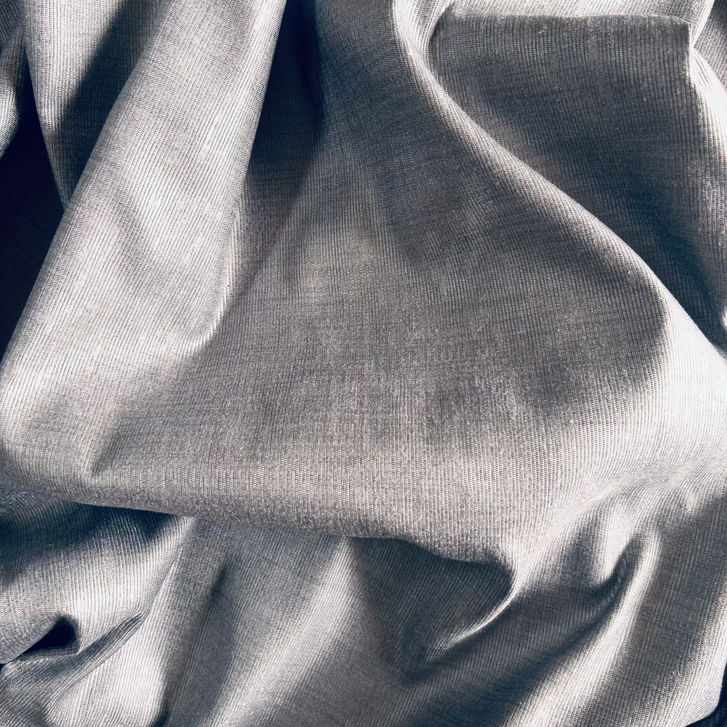 Palazzo Fabric by James Dunlop in Shingle