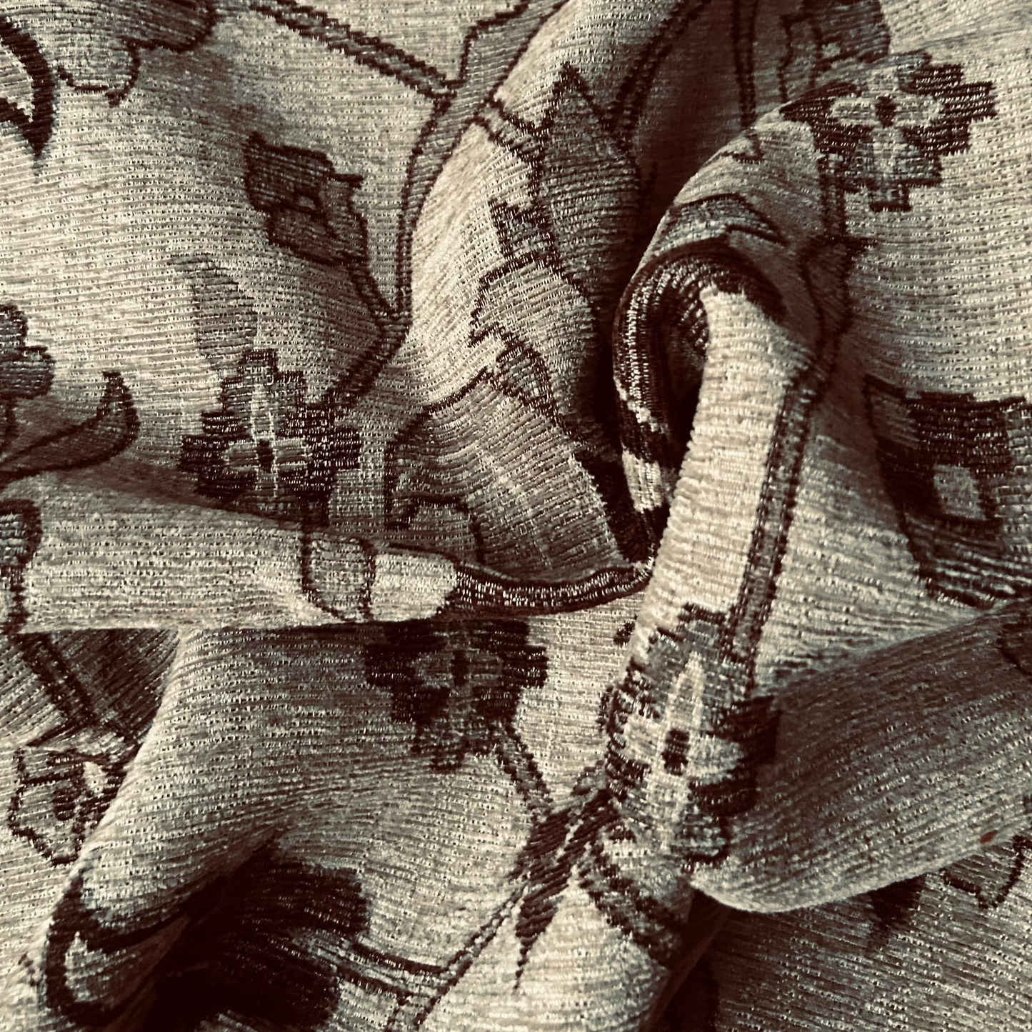 Agra Fabric by Textilia in Husk