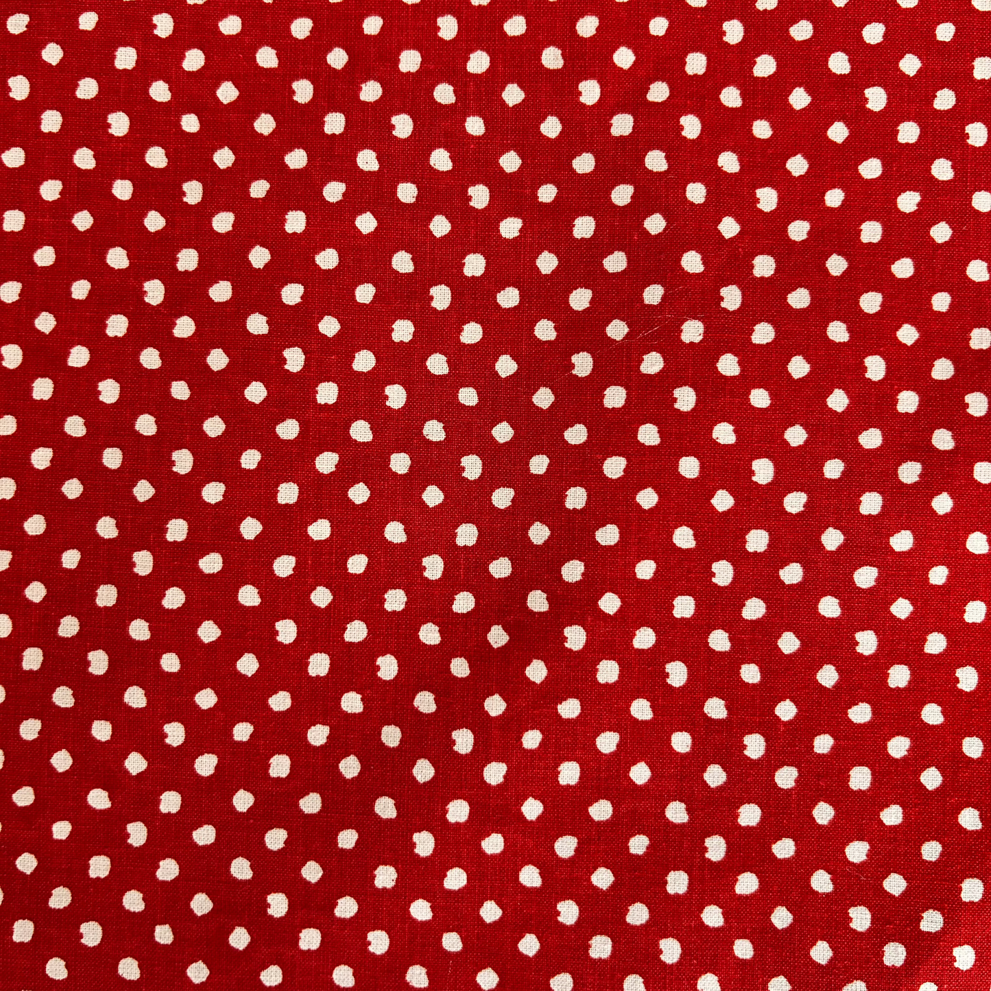 Dinky Dot Fabric by James Dunlop in Pomegranate