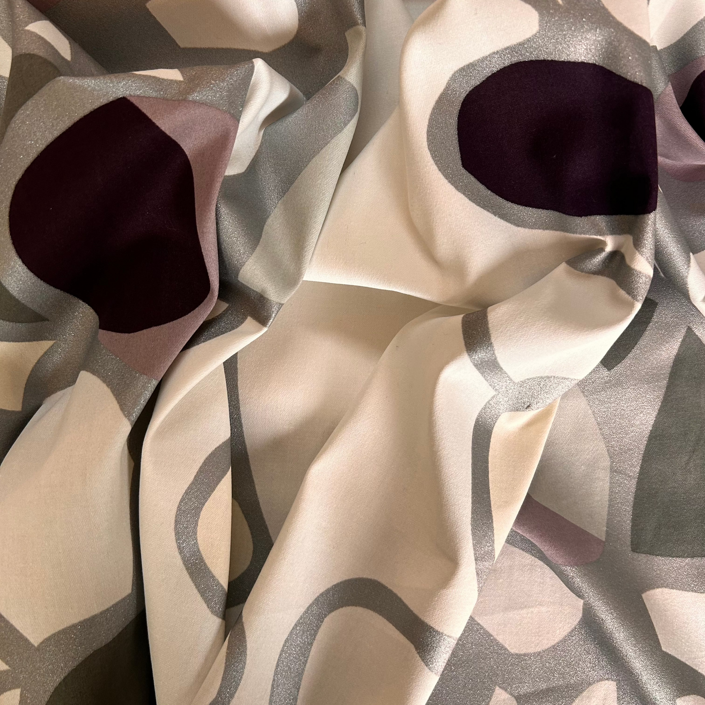 Nitra Fabric by James Dunlop in Amethyst
