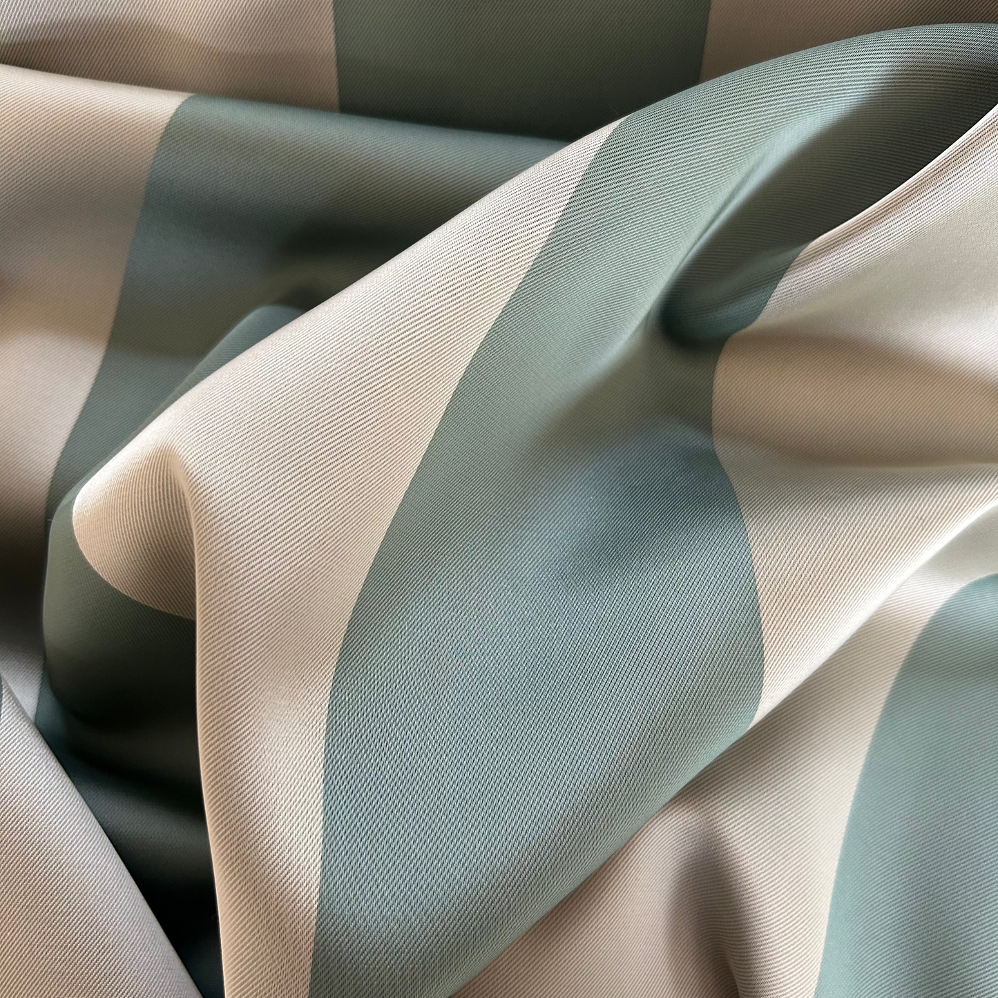 Canal Street Fabric by James Dunlop in Sage