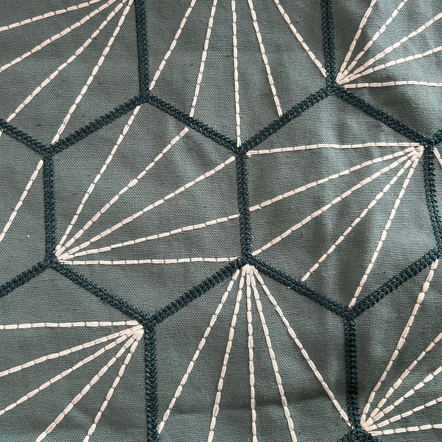 Aikyo Fabric by Scion in Teal
