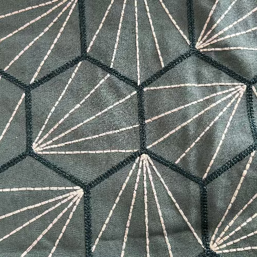 Aikyo Fabric by Scion in Teal