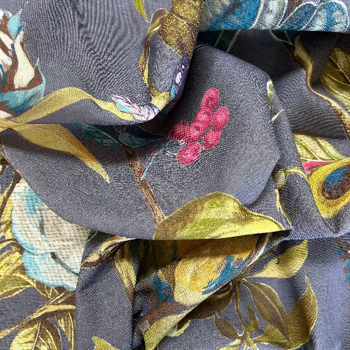 Orchard Fabric by James Dunlop in Blueberry