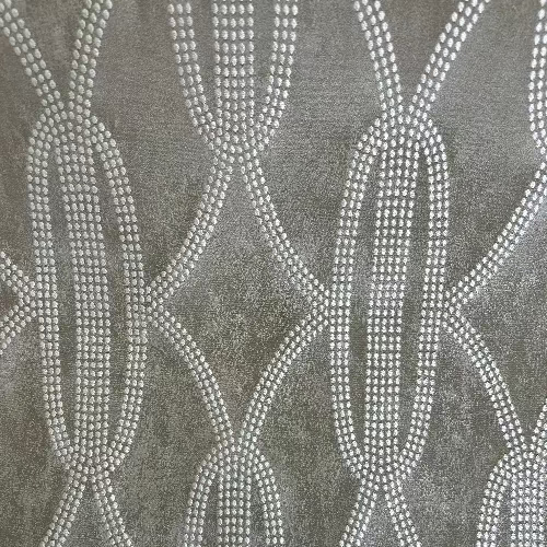 Charleston Pearls Fabric by Mokum in Pearl