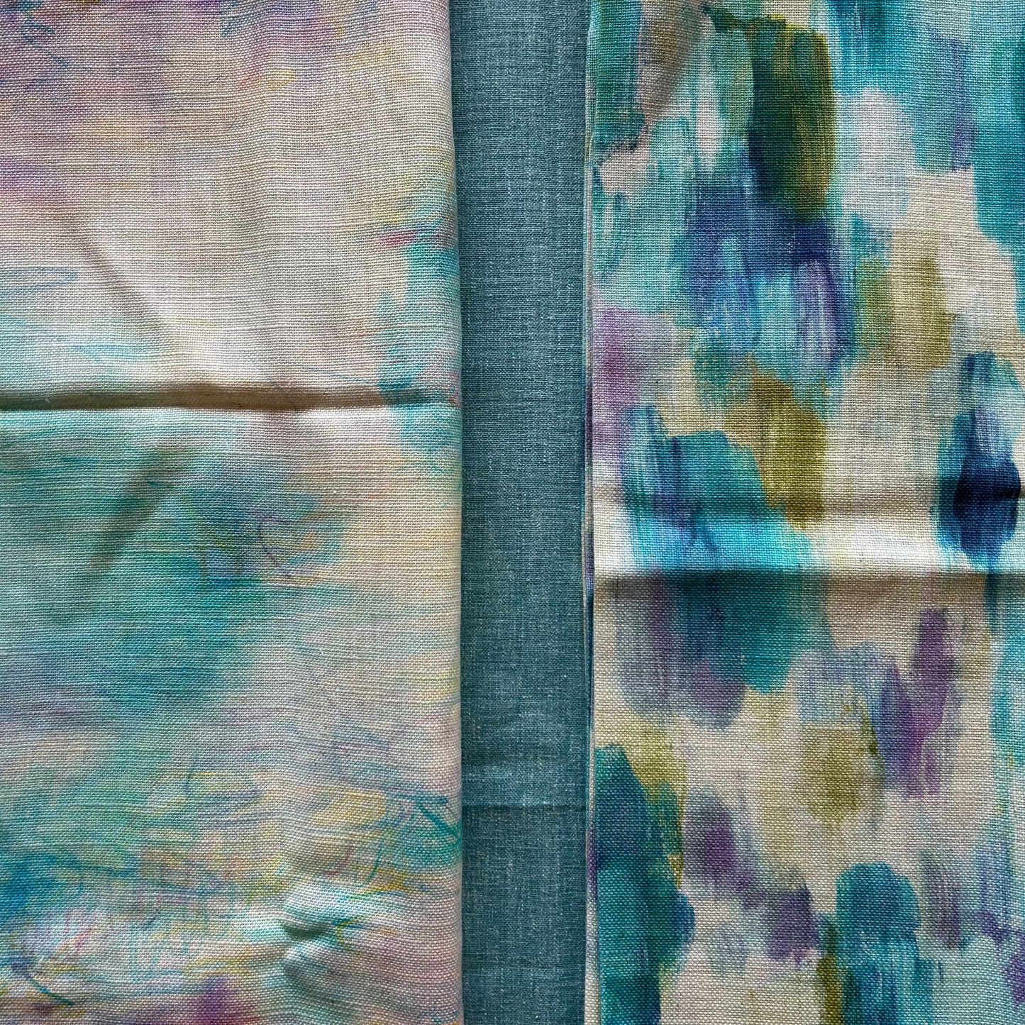 Fabric Craft Bundle - Watercolour Aqua