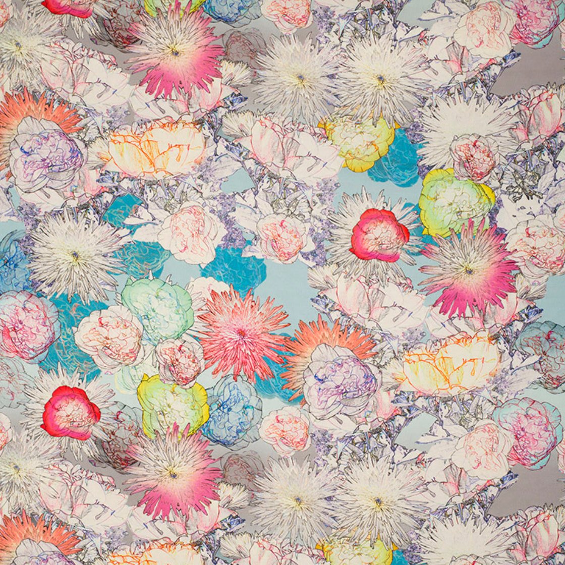 Santana Fabric by James Dunlop in Carnival