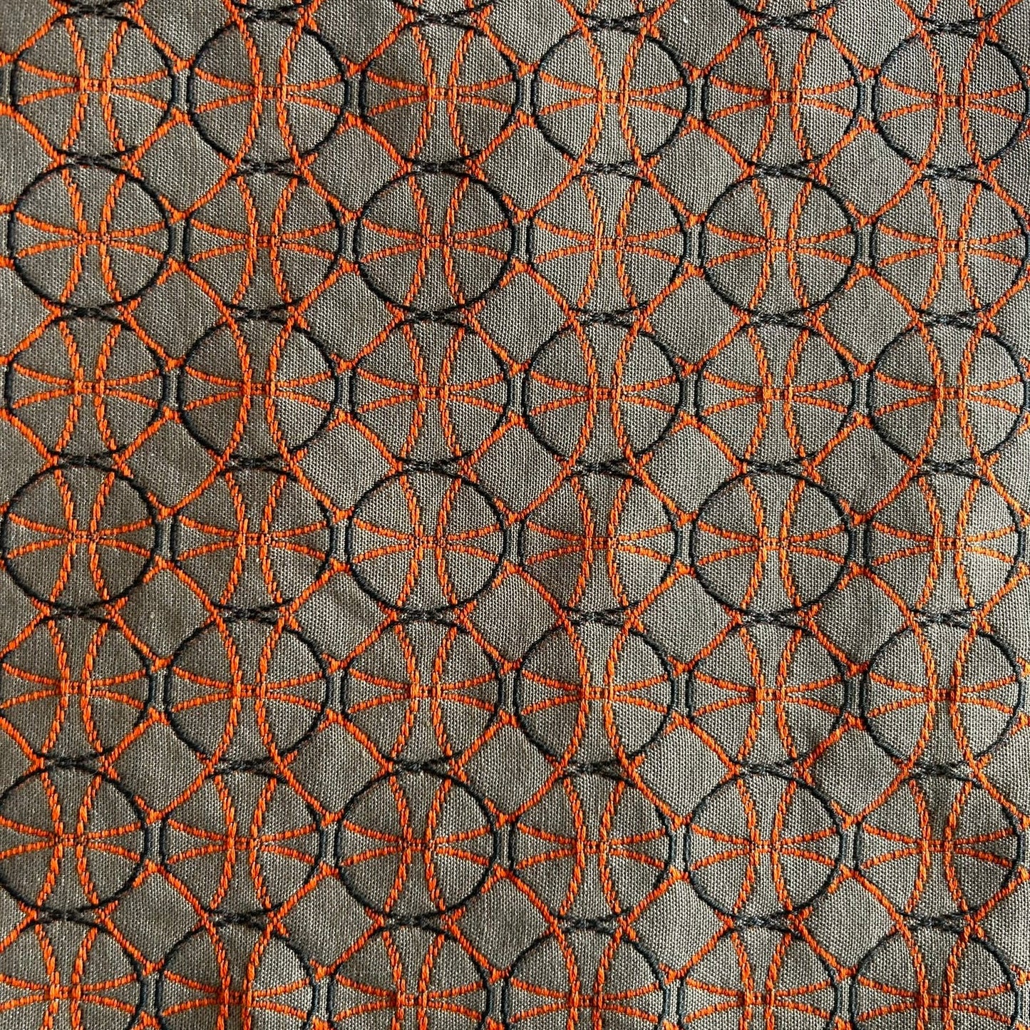 Concentric Fabric by Mokum in Copper