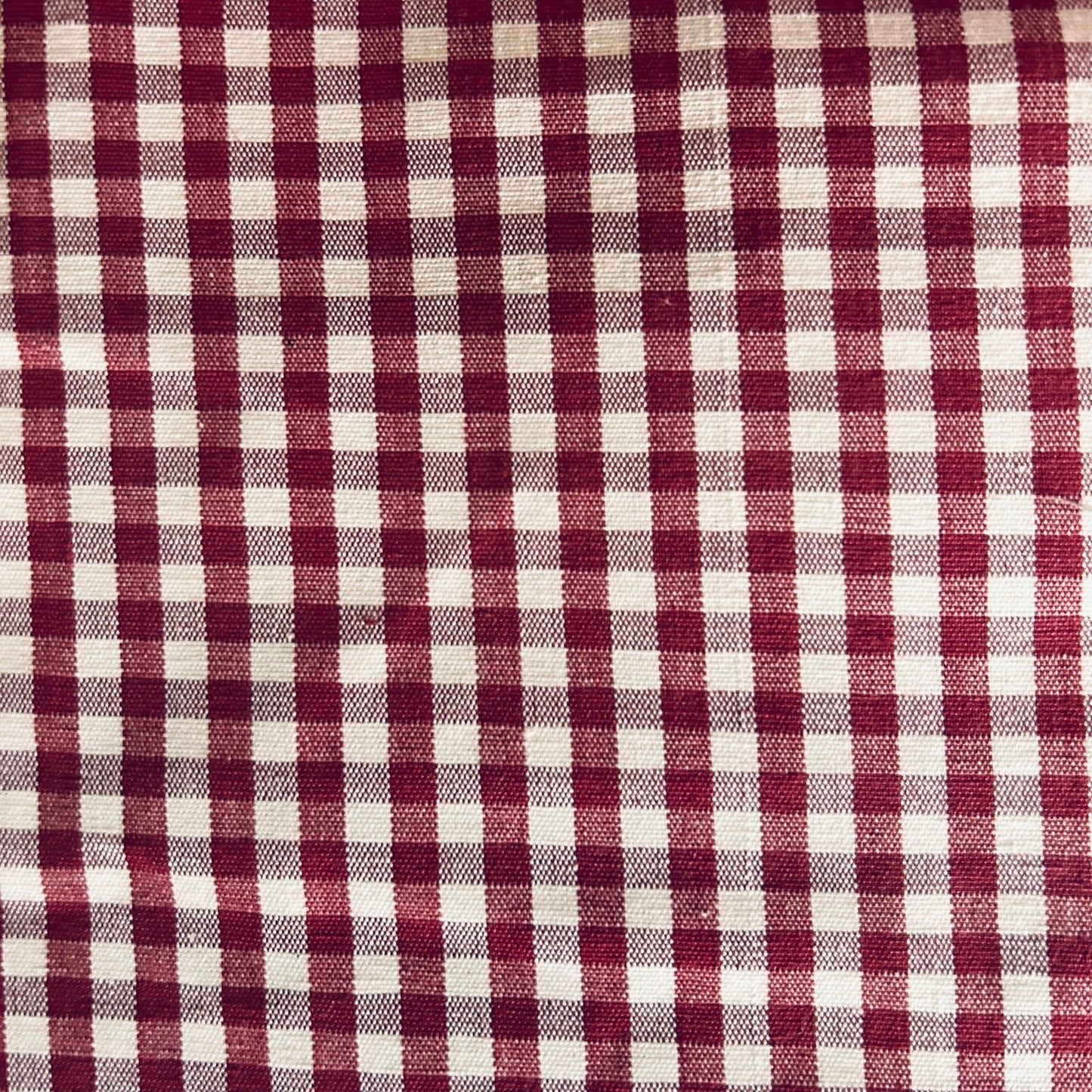 Cheeky Check Fabric by Harlequin in Cherry