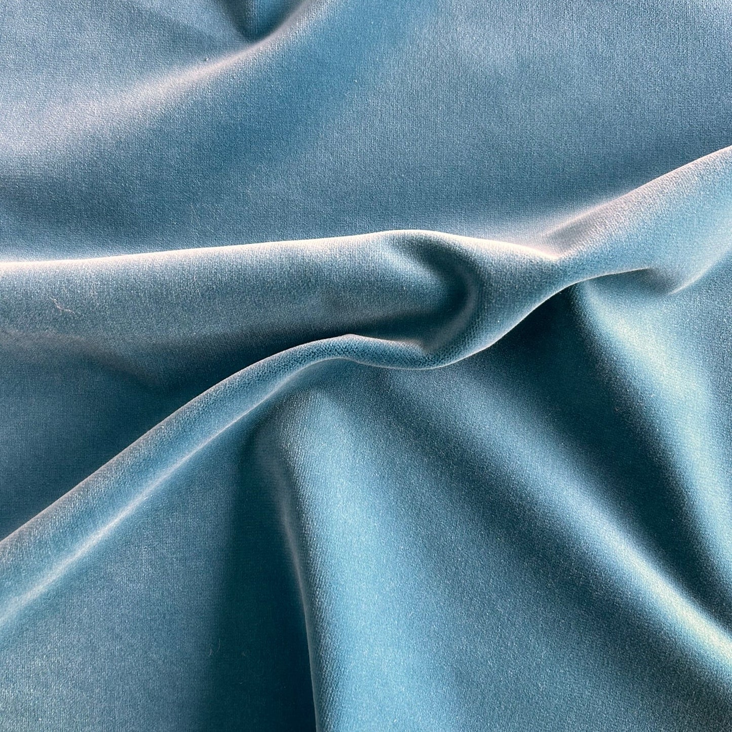 Plush Velvet Fabric by Harlequin in Aqua