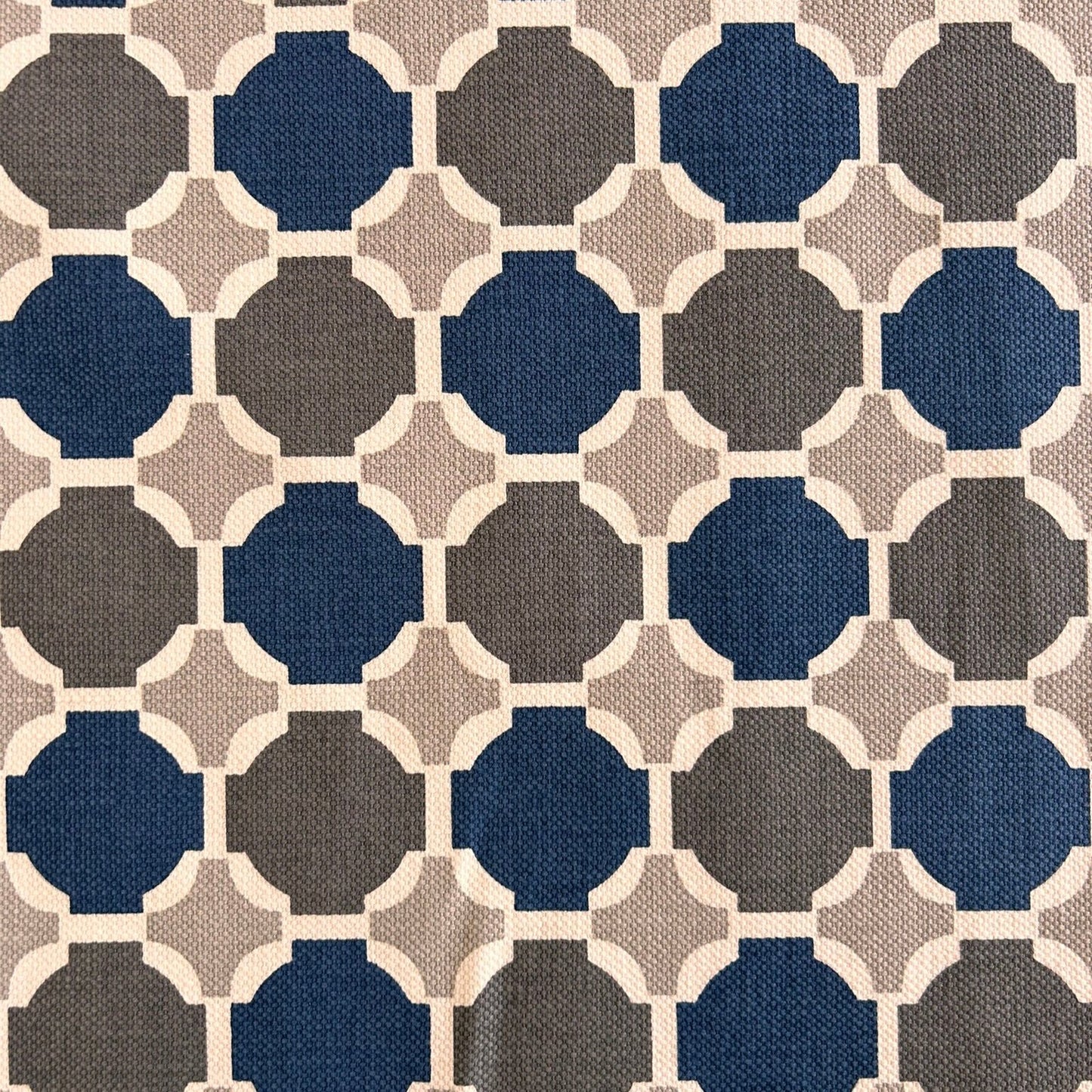 Clayton Fabric by James Dunlop in Indigo