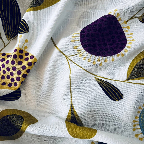 Lucky Guess Fabric in Ivory (Oddment)