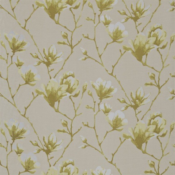 Lotus Fabric by Harlequin in Mustard