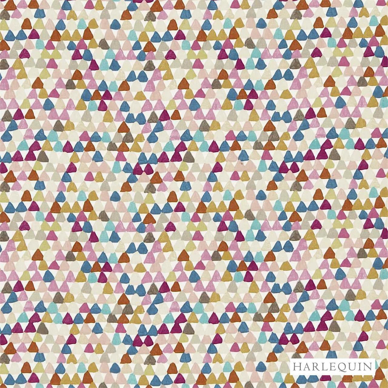 Lulu Fabric by Harlequin in Claret/ Sapphire