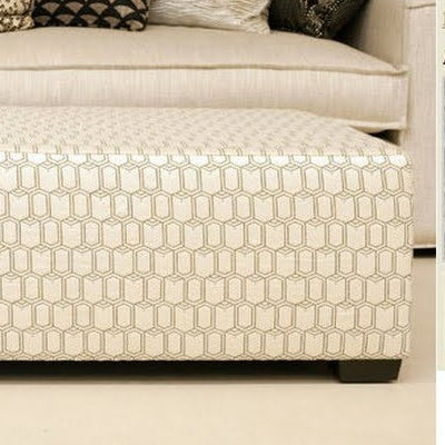 Moderne Fabric by Catherine Martin in Ivory