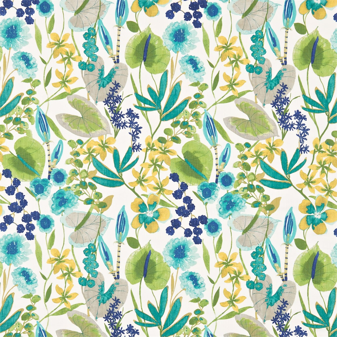 Nalina Fabric by Harlequin in Zest