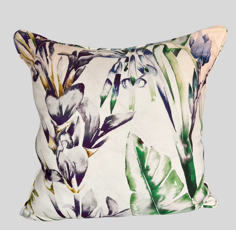 Palm Cushion Cover 55cm x 55cm