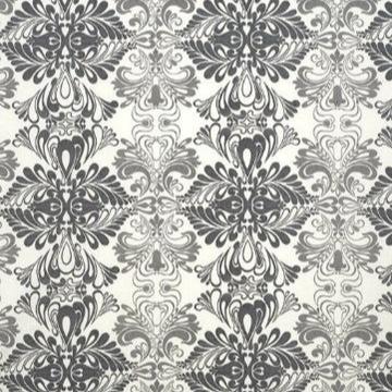 Seville Fabric by James Dunlop in Charcoal