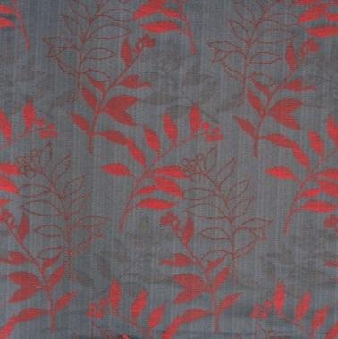 Verdant Fabric by James Dunlop in Garnet
