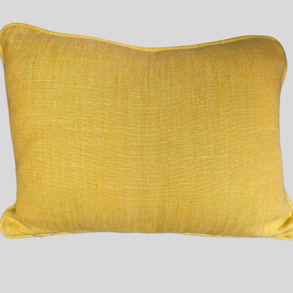 Chartreuse Linen Cushion - 30cmx40cm