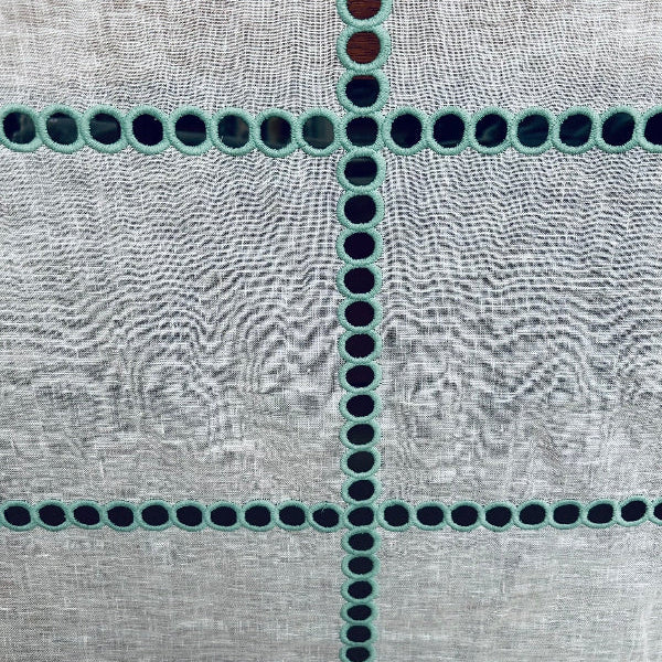 Jardin Boheme Voile Fabric by Harlequin in Teal