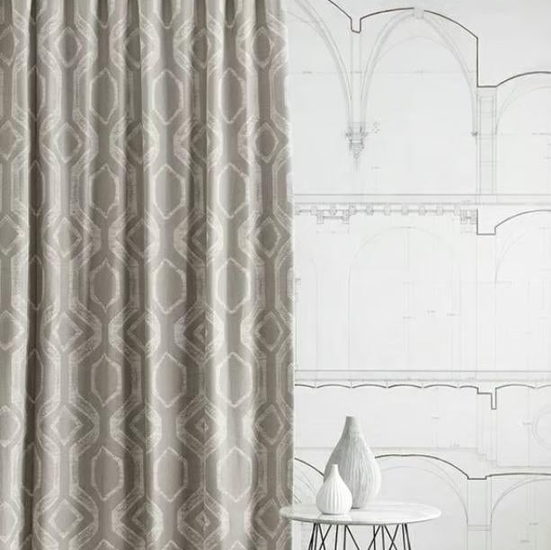 Colombo Fabric by James Dunlop in Mist