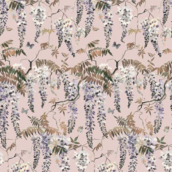 Papillon Fabric by James Dunlop in Powder