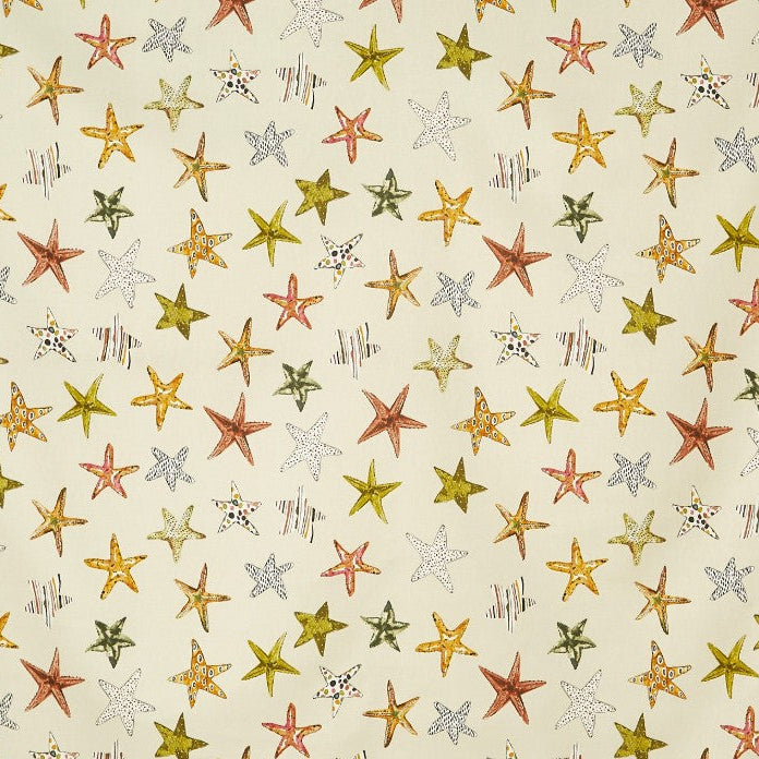 Starfish Fabric by James Dunlop in Sand (Remnant)