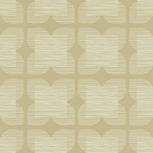 Orla Kiely Flower Tile Stone Wallpaper