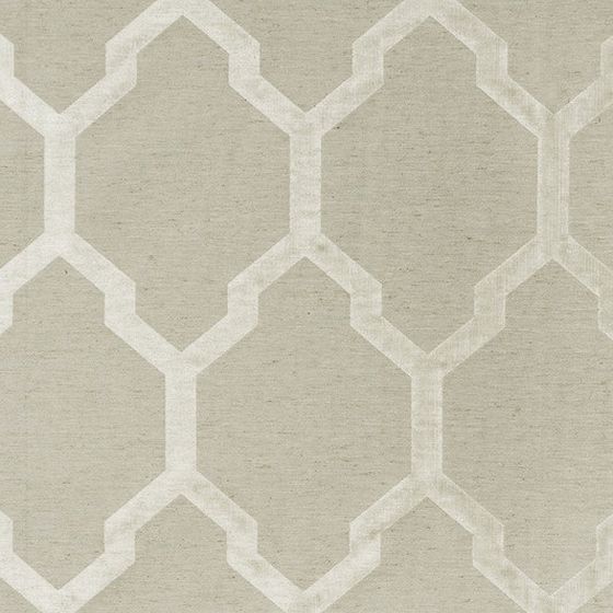 Isobars Fabric by James Dunlop in Silver
