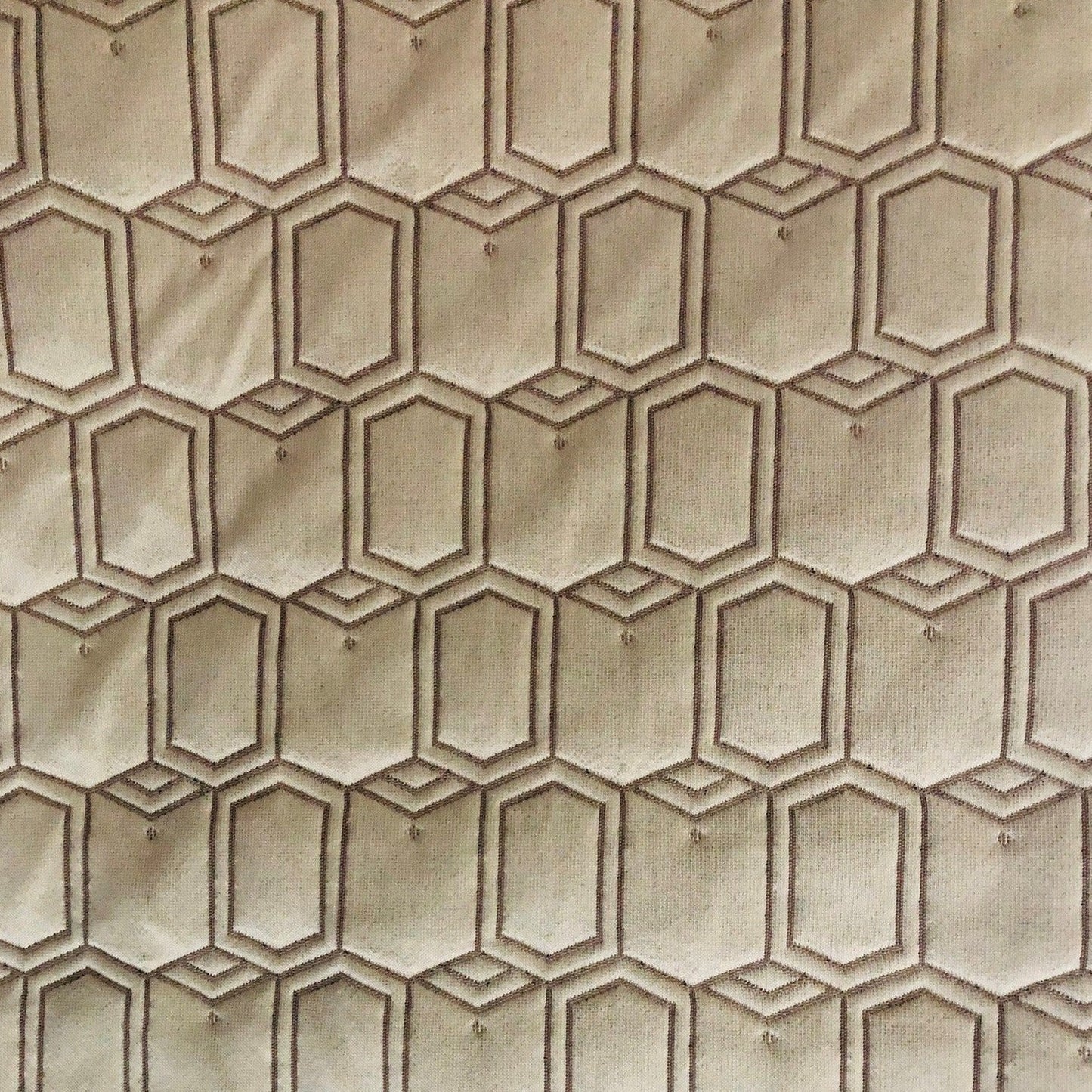 Moderne Fabric by Catherine Martin in Ivory