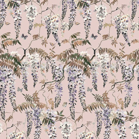Papillon Fabric by James Dunlop in Powder
