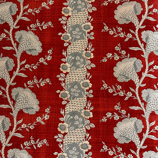 Erodide Fabric in Rouge (Oddment)