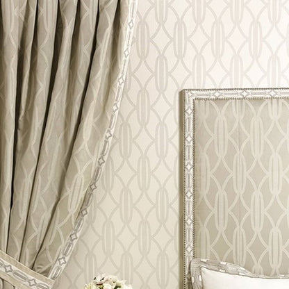 Charleston Pearls Fabric by Mokum in Pearl