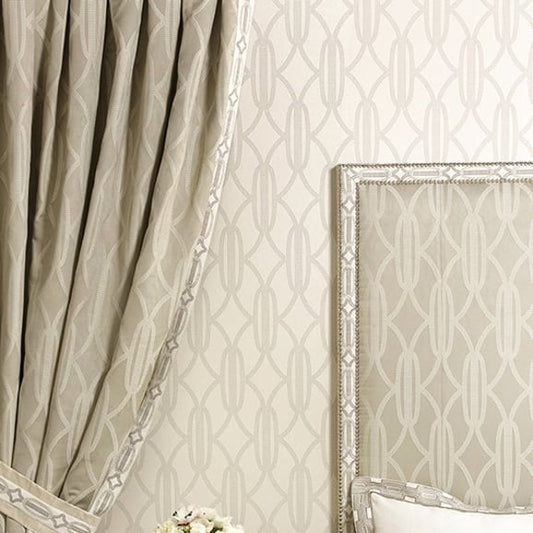Charleston Pearls Fabric by Mokum in Pearl