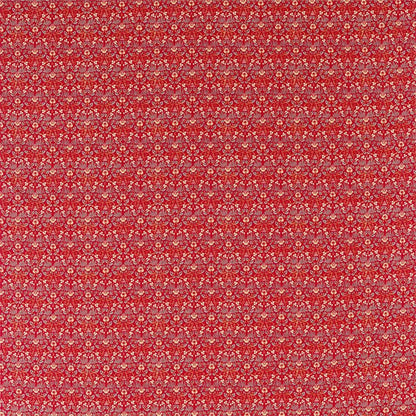 Eye Bright Fabric by Morris & Co in Red