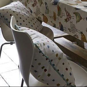 Free Range Fabric by James Dunlop in Vintage