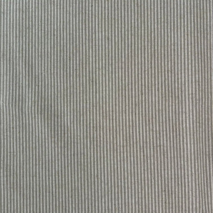 Vineyard Stripe Fabric by Charles Parsons in Linen