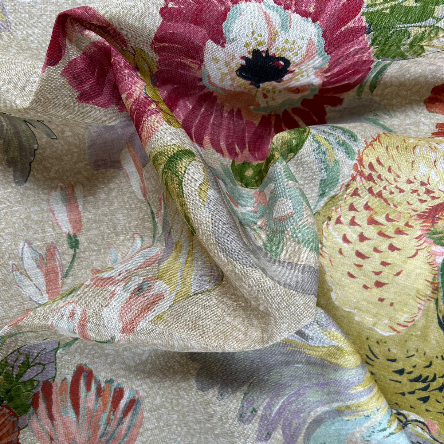 The Conservatory Fabric by James Dunlop in Lotus