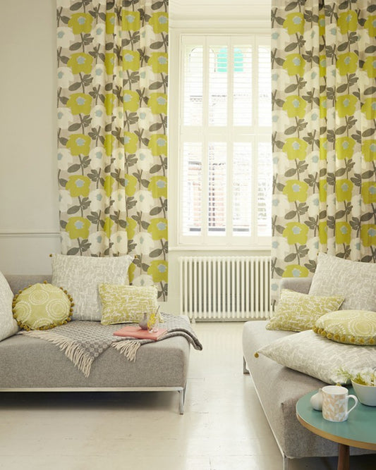 Charlbury Fabric by James Dunlop in Fennel