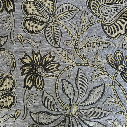 Floral Fabric by Textilia in Bronze