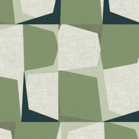 Jive Fabric by Textilia in Jade