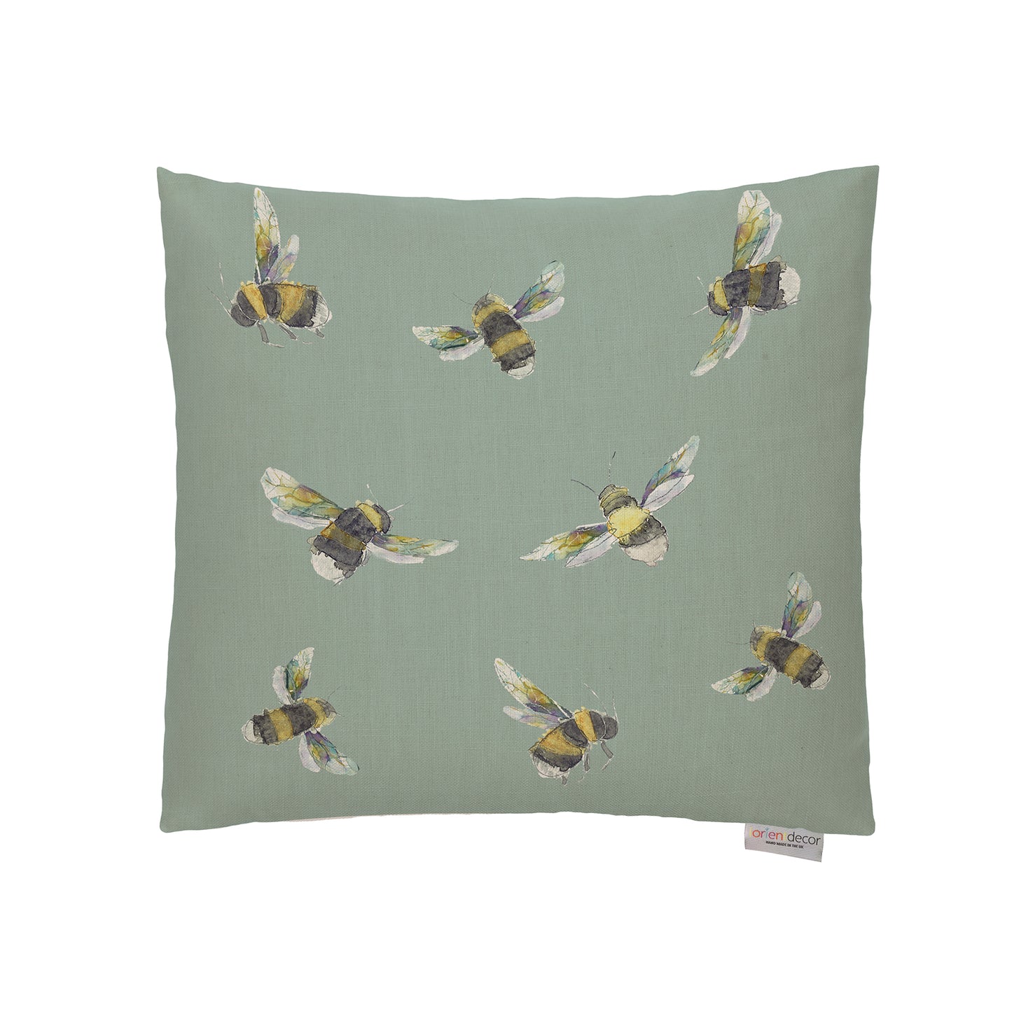 Buzzing Duck egg Cushion  43cm x 43cm
