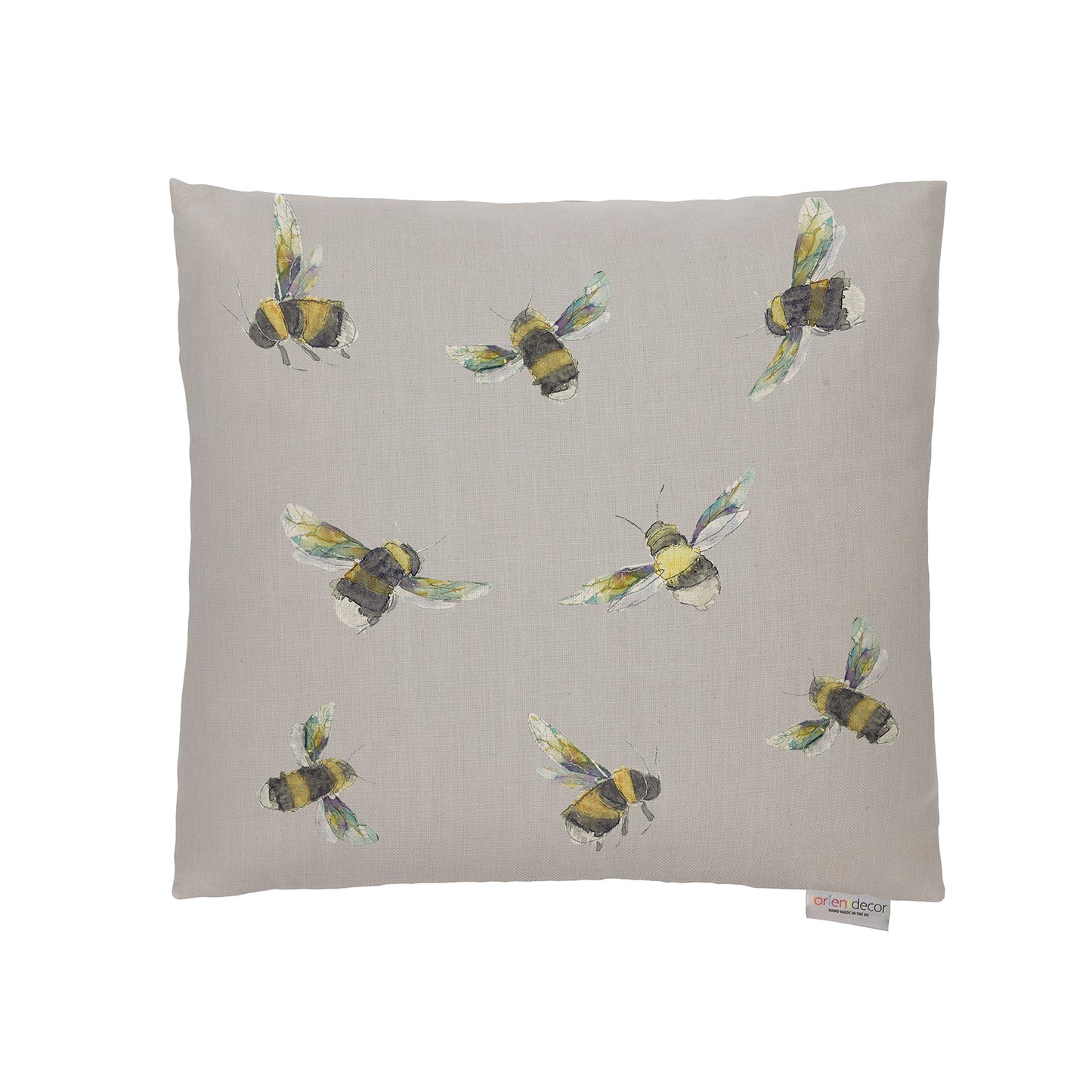 Buzzing Silver Cushion  43cm x 43cm