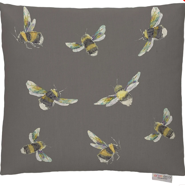 Buzzing Slate Cushion  43cm x 43cm