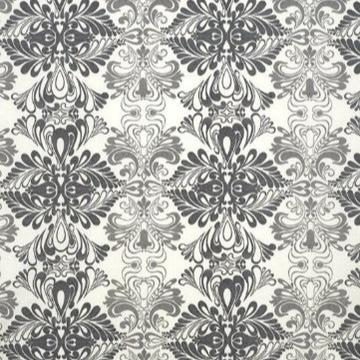 Seville  Fabric by James Dunlop in Charcoal